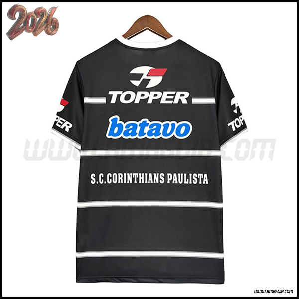 Training T-Shirt Corinthians Nero/Bianco 2026/2027