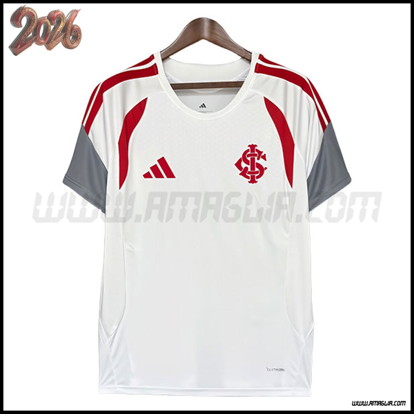 Training T-Shirt Internacional Bianco/Rosso/Grigio 2026/2027