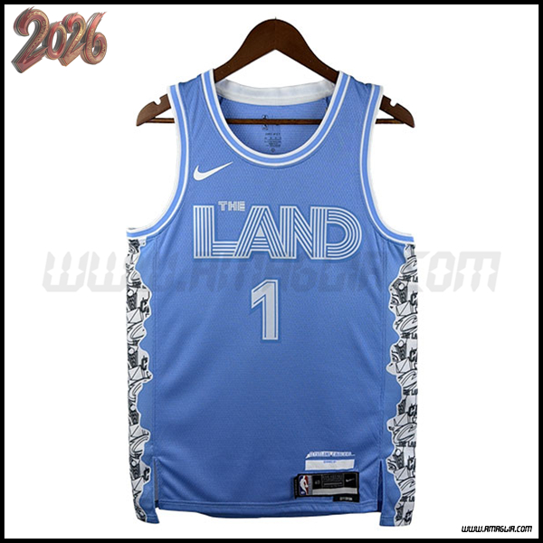 Maglia Cleveland Cavaliers (HARDEN #1) 2026/27 Blu