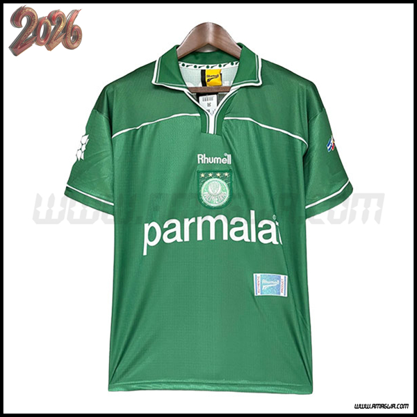 Maglia Calcio Palmeiras Edizione del Centenario Retro 1999