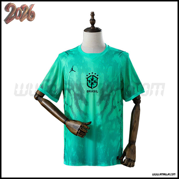 Maglia Squadra Portiere Brasile Verde 2026/2027