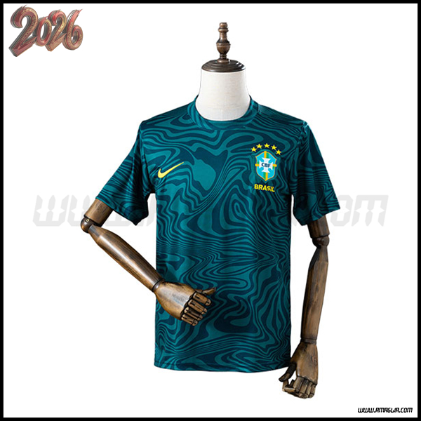 Maglia Squadra Brasile Edizione Speciale Verde 2026/2027