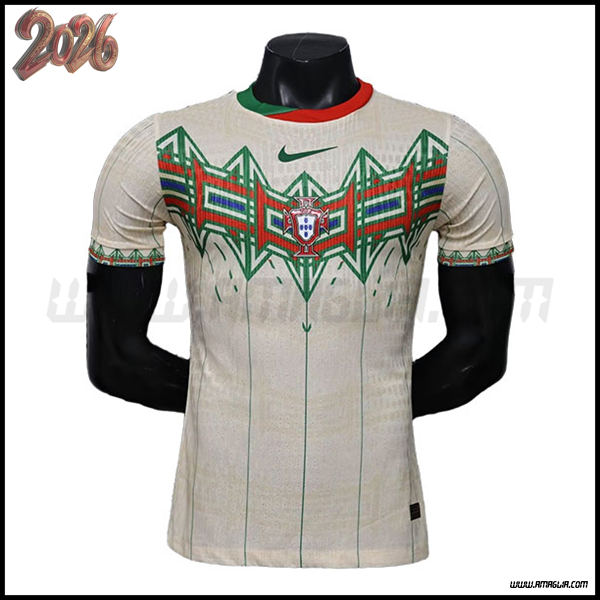 Maglia Squadra Portogallo Edizione Speciale Beige 2026/2027