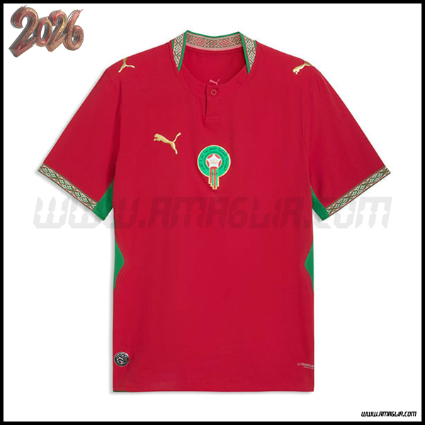 Nuovo Maglia Squadra Marocco Prima 2026/2027