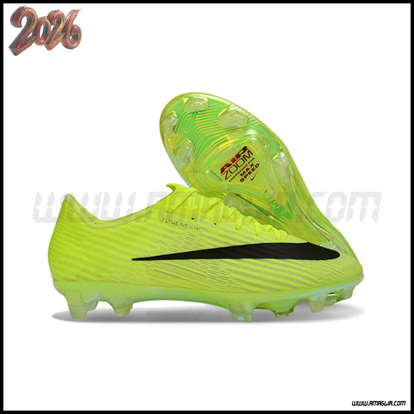 Nike Scarpe Da Calcio AIR Zoom Mercurial Vapor 17 Elite XXVI FG Verde/Nero