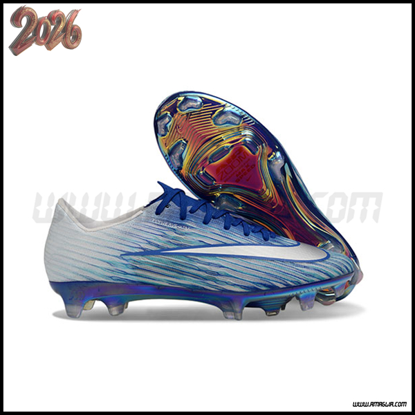 Nike Scarpe Da Calcio AIR Zoom Mercurial Vapor 17 Elite XXVI FG Blu/Grigio