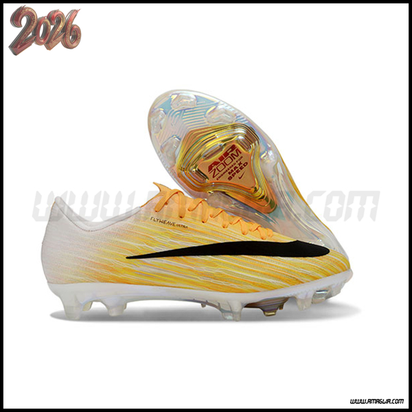 Nike Scarpe Da Calcio AIR Zoom Mercurial Vapor 17 Elite XXVI FG Arancia/Nero