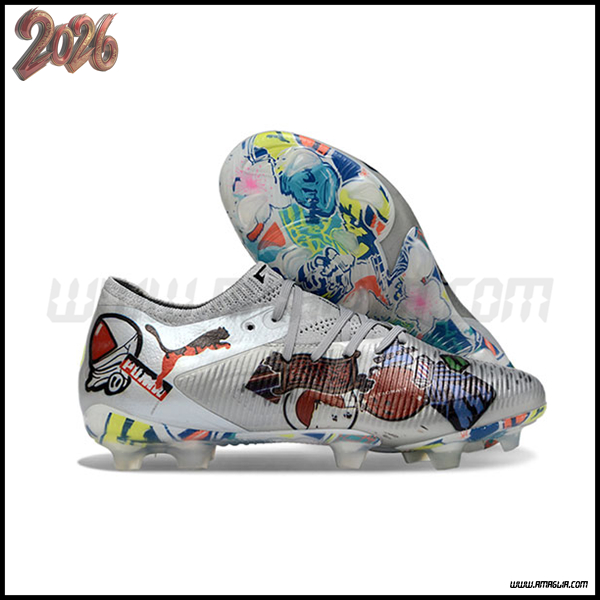 PUMA Scarpe Da Calcio FUTURE 8 ULTIMATE FG/AG Grigio