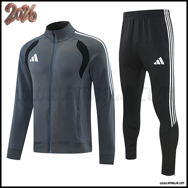 Tuta Allenamento Giacca Adidas Grigio 2026/2027