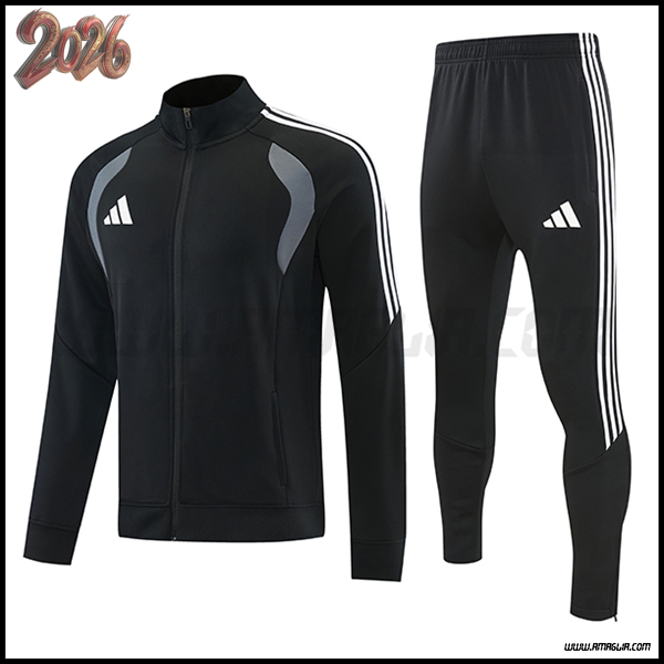 Tuta Allenamento Giacca Adidas Nero 2026/2027