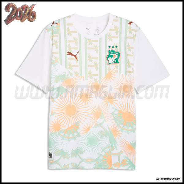 Seconda Nuovo Maglia Squadra Costa d'Avorio Coppa del Mondo 2026