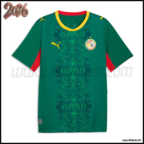 Seconda Nuovo Maglia Squadra Senegal Coppa del Mondo 2026