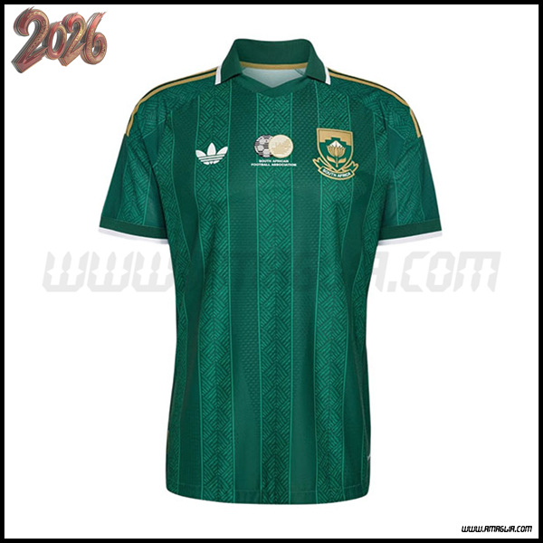 Seconda Nuovo Maglia Squadra Sudafrica Coppa del Mondo 2026