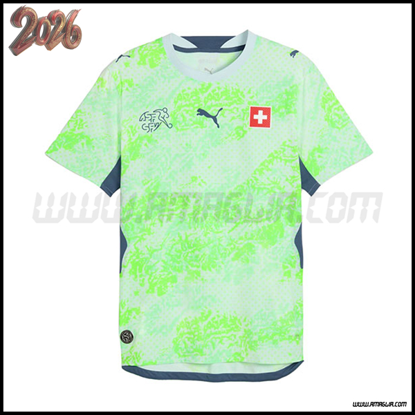 Seconda Nuovo Maglia Squadra Svizzera Coppa del Mondo 2026