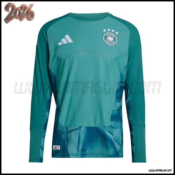 Maglia Squadra Portiere Germania Maniche Lunghe Coppa del Mondo 2026