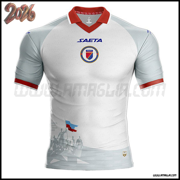 Seconda Nuovo Maglia Squadra Haiti Coppa del Mondo 2026
