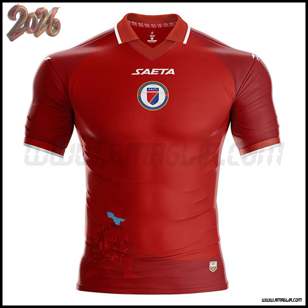 Terzo Nuovo Maglia Squadra Haiti Coppa del Mondo 2026