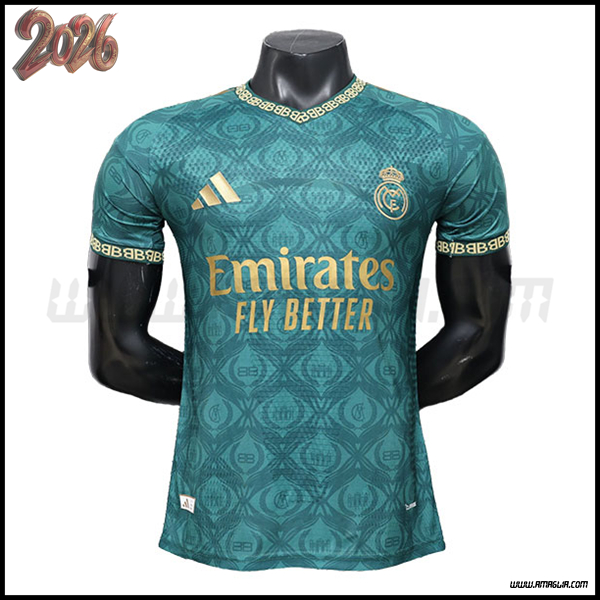 Maglia da Real Madrid Edizione Speciale Verde 2026/2027