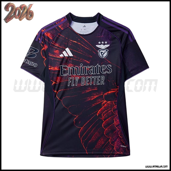 Nuovo Maglia da Benfica Quarto 2025/2026