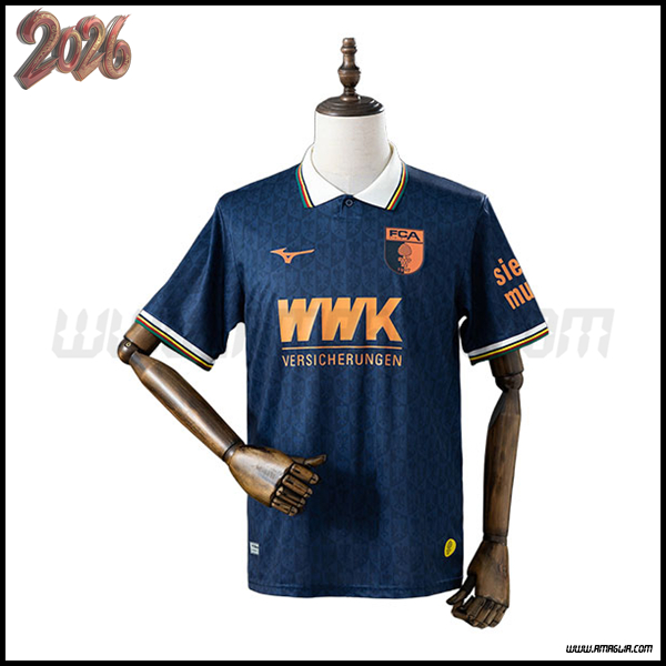 Maglia da FC Augsburg Edizione Speciale Blu Marino 2025/2026