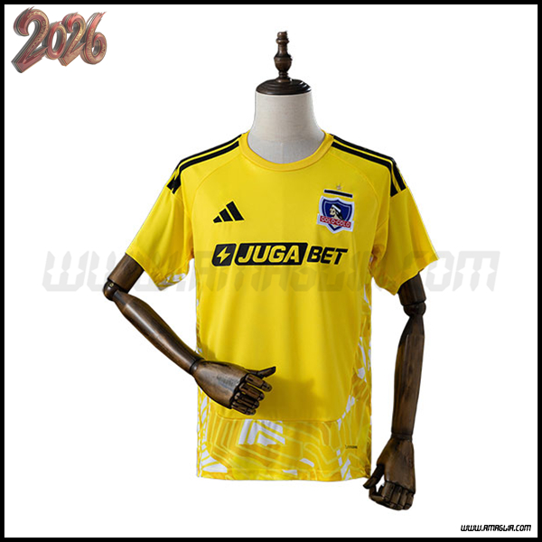 Maglia Calcio Portiere Colo-Colo GIALLO 2026/2027