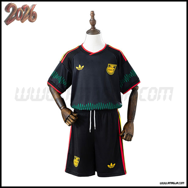 Seconda Maglia Calcio Giamaica Bambino 2026/2027
