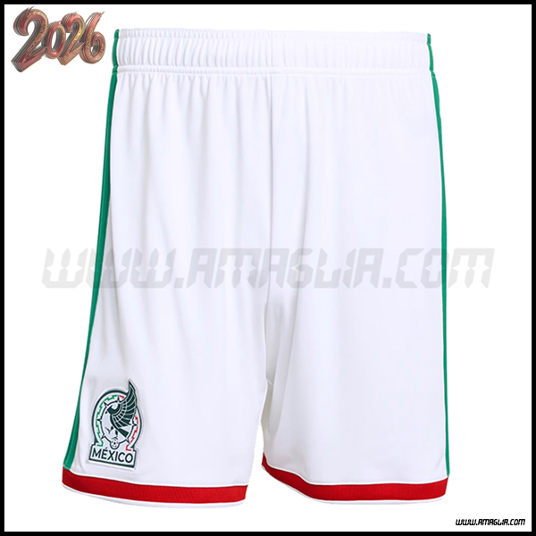 Prima Pantaloncini da Calcio Messico 2026/2027