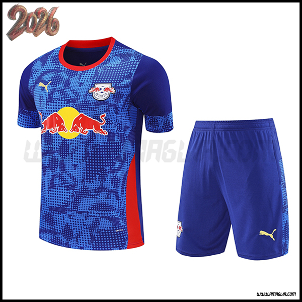 Kit Maglia Allenamento New York Red Bulls Blu/Rosso 2026/2027