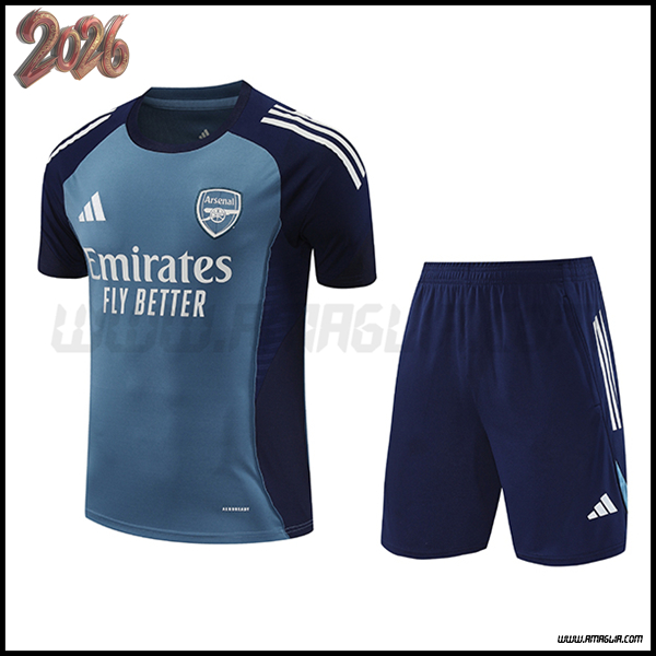 Kit Maglia Allenamento Arsenal Blu 2026/2027