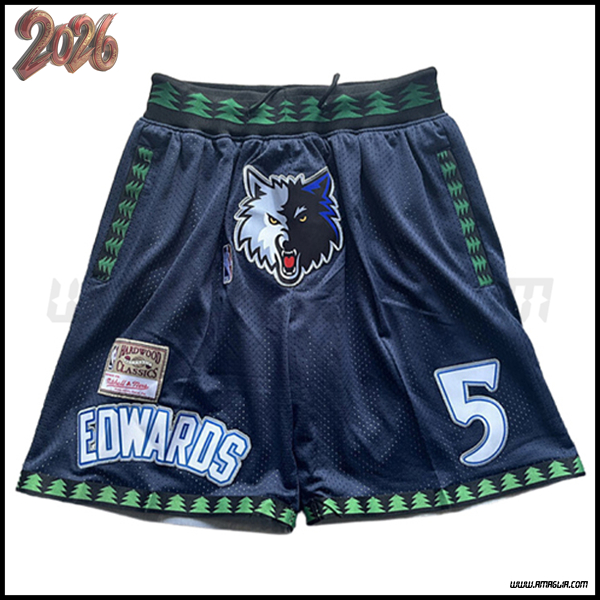 Pantaloncinis NBA Minnesota Timberwolves 2026/27 Blu Scuro
