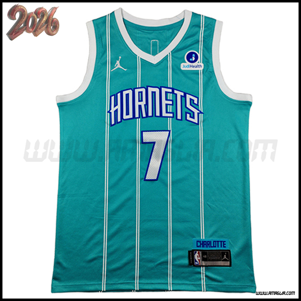 Maglia Charlotte Hornets (KNUEPPEL #7) 2026/27 Verde/Bianco