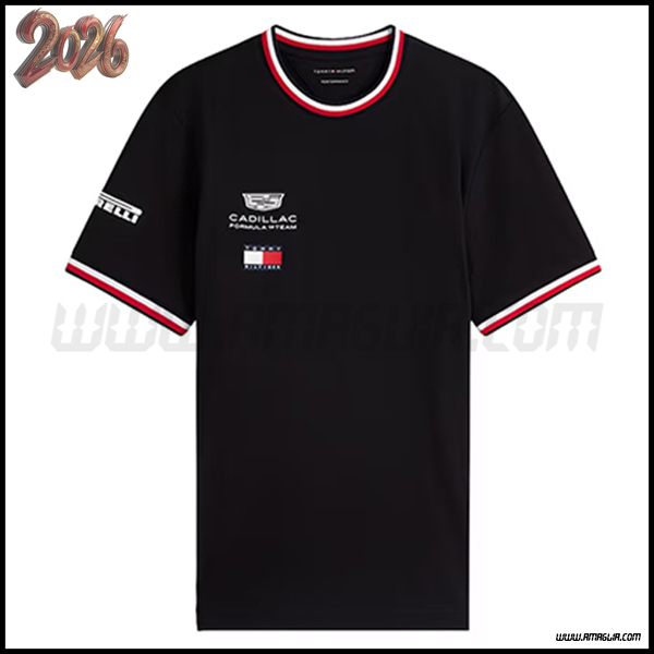 Maglietta Cadillac Team Nero 2026