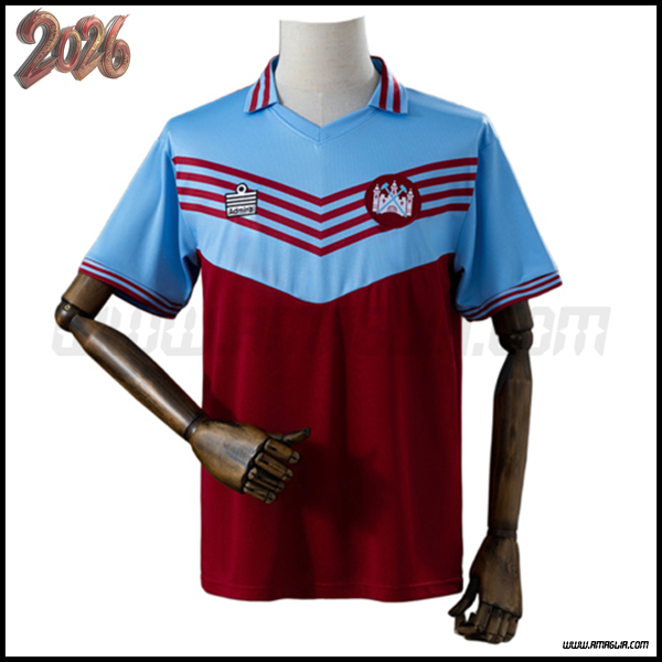 Prima Maglia Calcio West Ham Retro 1976/1980