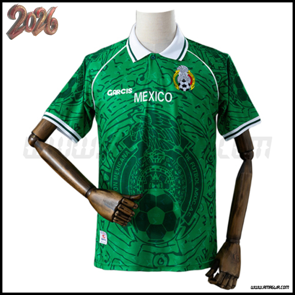 Prima Maglia Calcio Messico Retro 1999