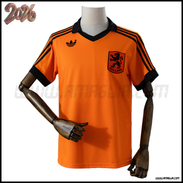 Prima Maglia Calcio Paesi Bassi Retro 1978/1980