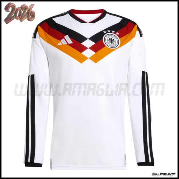 Nuovo Maglia Squadra Germania Maniche Lunghe Prima 2026/2027