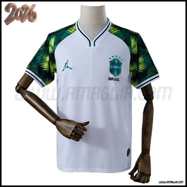 Maglia Squadra Brasile Edizione Speciale Bianco/Verde 2026/2027