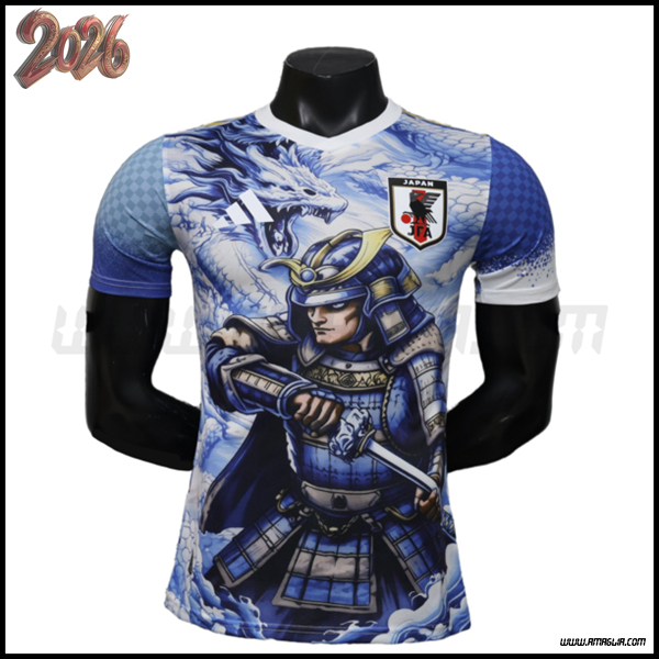 Maglia Squadra Giappone Edizione Speciale Blu 2026/2027