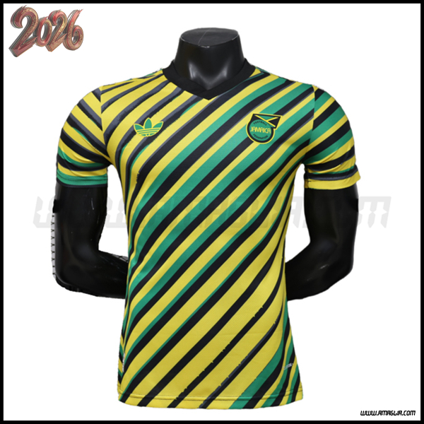 Maglia Squadra Giamaica Edizione Speciale GIALLO/Verde 2026/2027