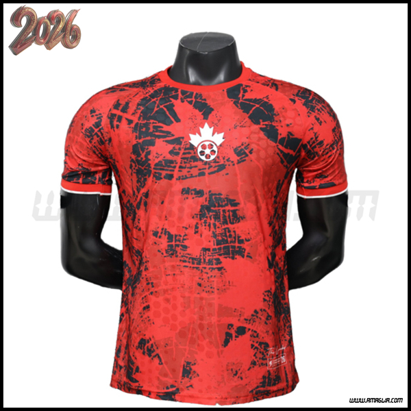 Maglia Squadra Canada Edizione Speciale Rosso 2026/2027