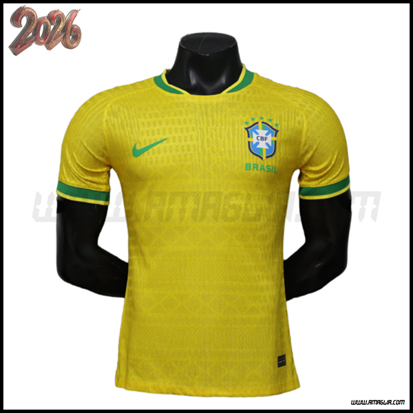 Maglia Squadra Brasile Edizione Speciale GIALLO 2026/2027