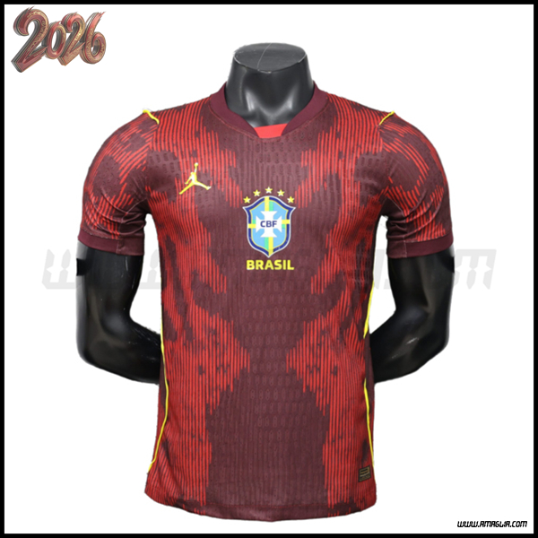 Maglia Squadra Brasile Edizione Speciale Rosso 2026/2027