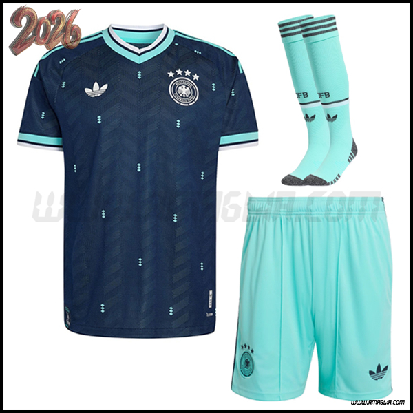 Kit Maglia Germania Seconda (Pantaloncini + Calzini) 2026/2027