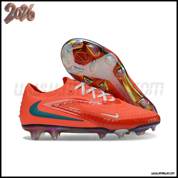 Nike Scarpe Da Calcio Phantom GX III Elite FG Arancia/Verde