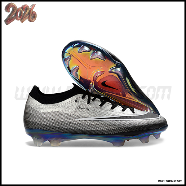 Nike Scarpe Da Calcio AIR Zoom Mercurial Vapor 17 Elite XXVI FG Grigio/Nero