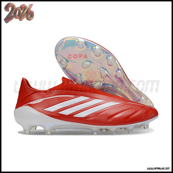 Copa Scarpe Da Calcio PURE IV ELITE FG Rosso/Bianco