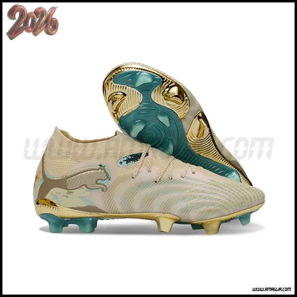 PUMA Scarpe Da Calcio FUTURE 8 ULTIMATE FG/AG Marrone/Verde