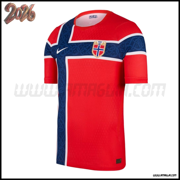 Nuovo Maglia Squadra Norvegia Prima Coppa del Mondo 2026