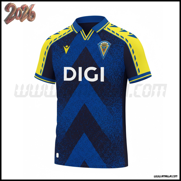 Maglia da Cadiz CF Edizione Speciale Blu 2025/2026