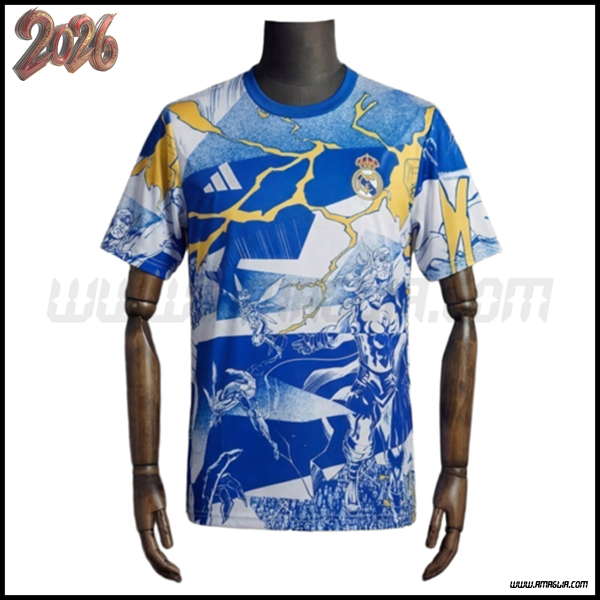 Maglia da Real Madrid Edizione Speciale Blu 2026/2027